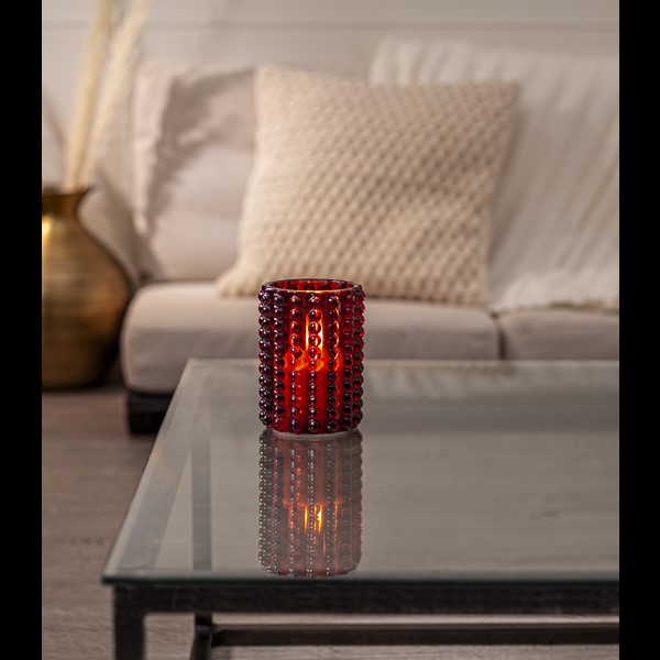 LED Blockljus Flamme Dotty