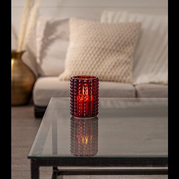 LED Blockljus Flamme Dotty