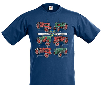 T-shirt Svenska Traktorer Blå