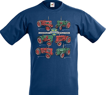 T-shirt Svenska Traktorer Blå