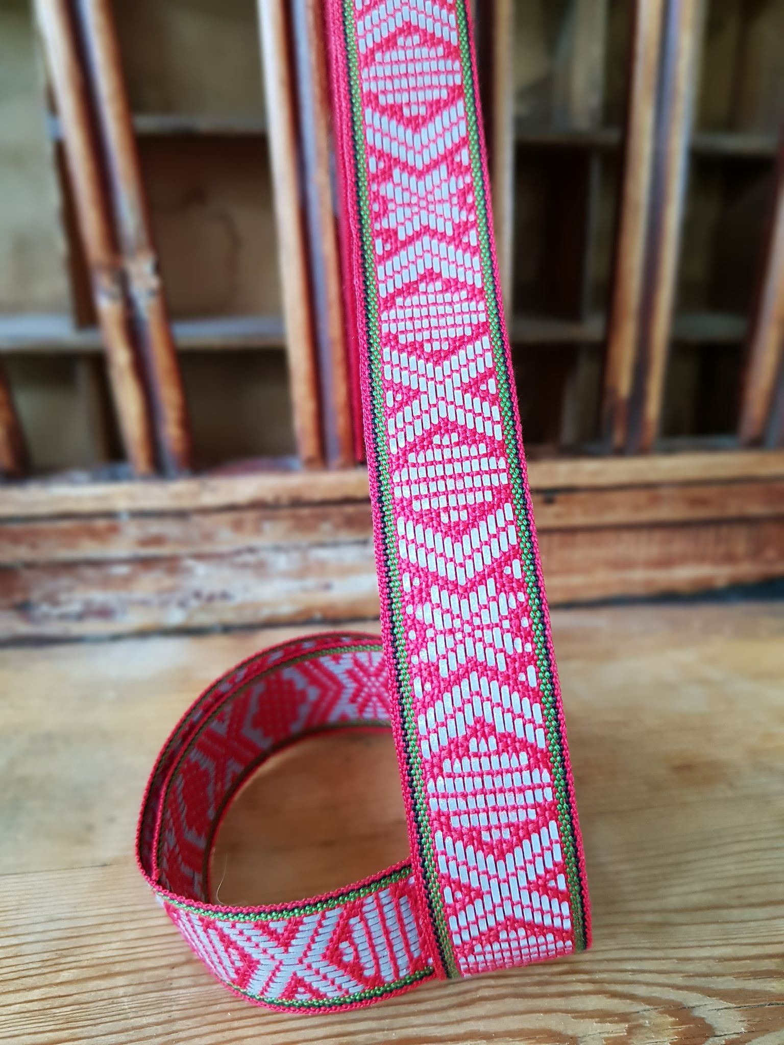Reflexband Leksand Röd