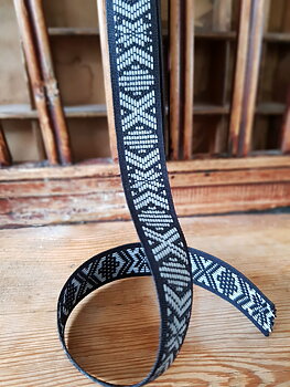Reflexband Leksand Svart