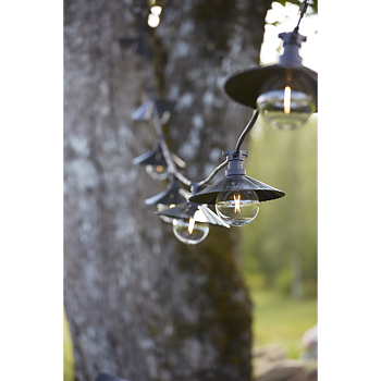 Connecta Ljusslinga E27 paket inkl lampskärm