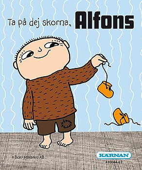 Minibok -  Ta på dej skorna, Alfons