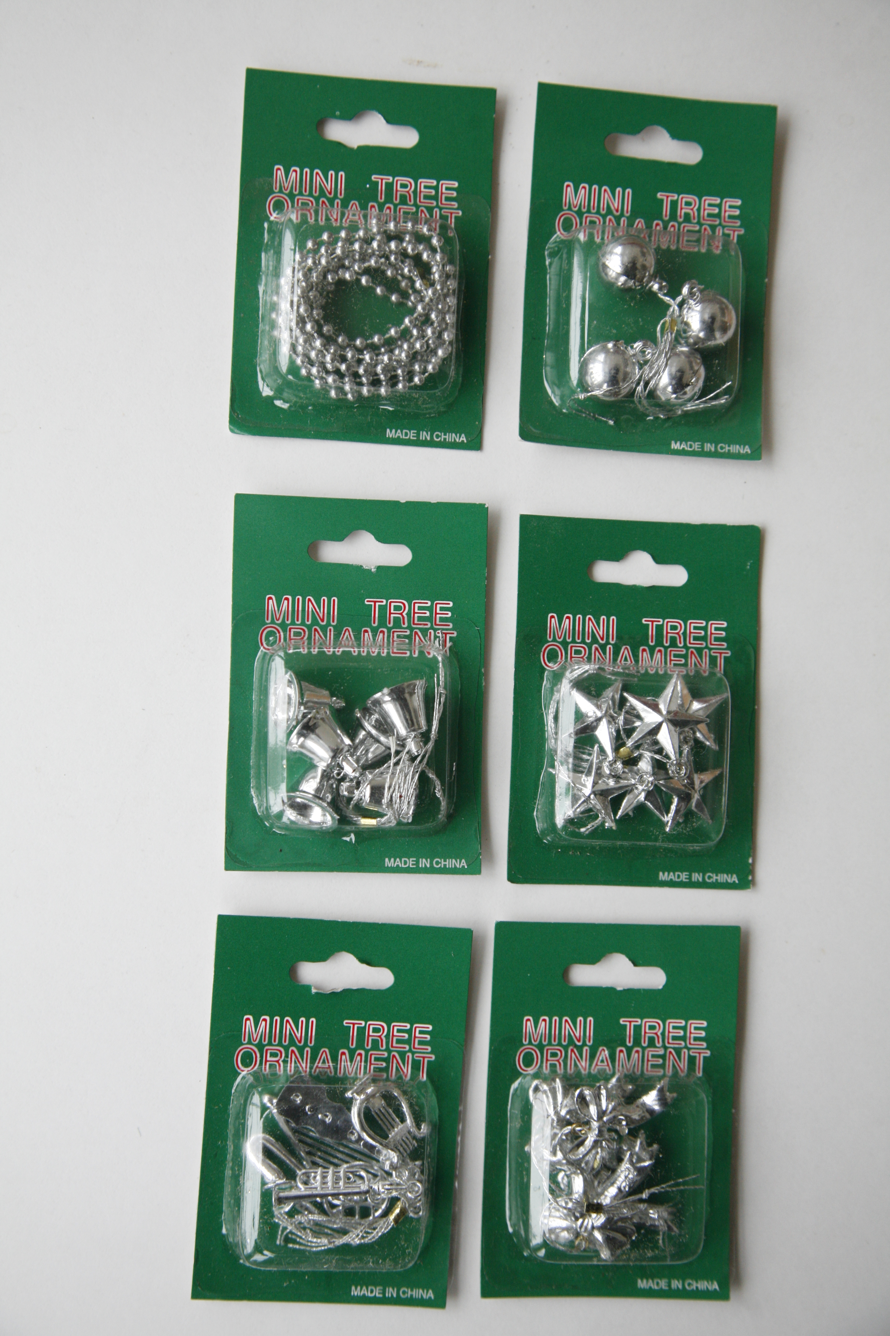 Juldekoration Mini - Silver