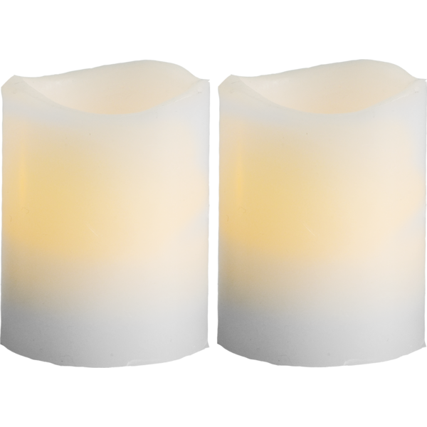 Led Blockljus 2-Pack May - 2