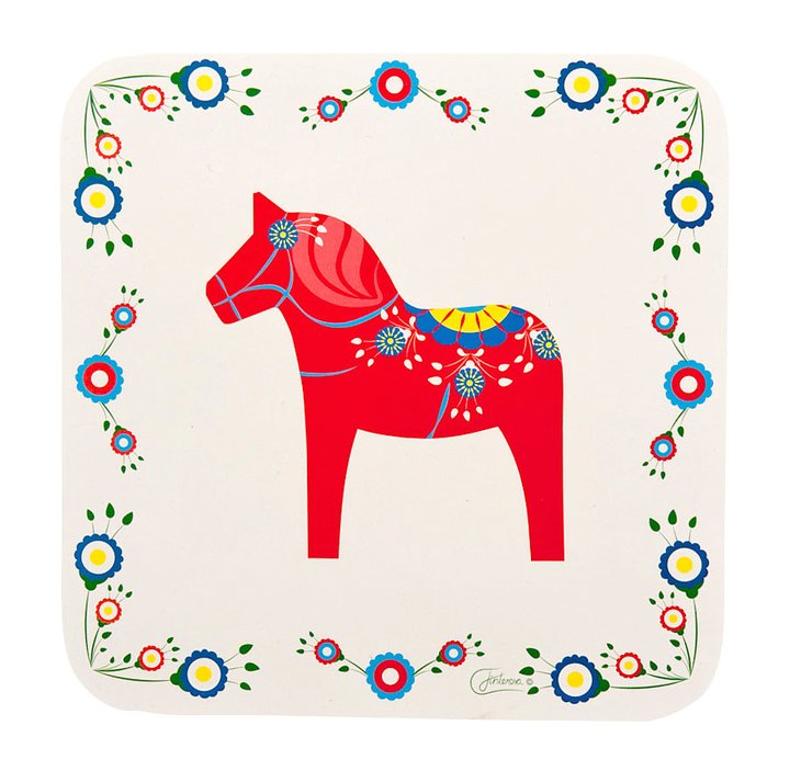 Grytunderlägg Dalahäst 