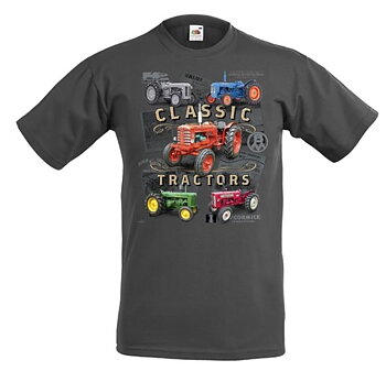T-shirt Traktorer Classic Grå