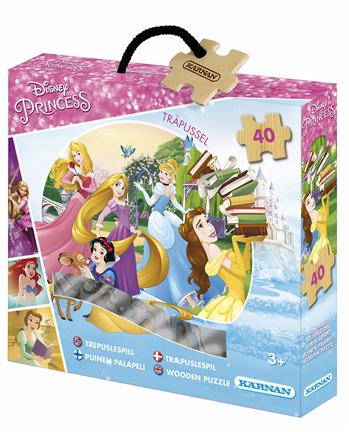 Träpussel Disney Princess