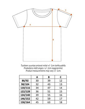 T-shirt Pippi - Grön