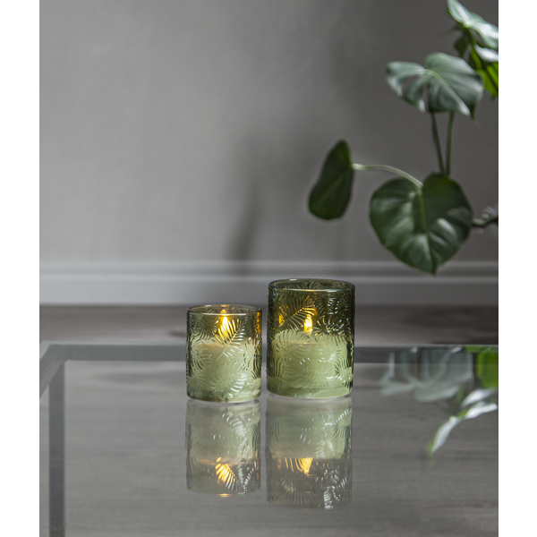 LED Blockljus Flamme Leaf  - 2