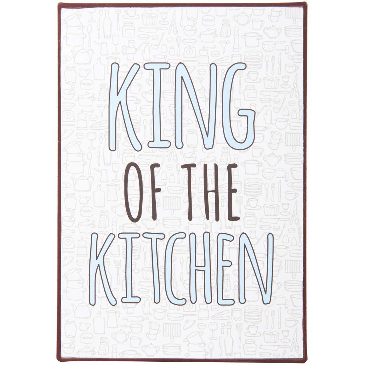 Skylt " King of the kitchen"