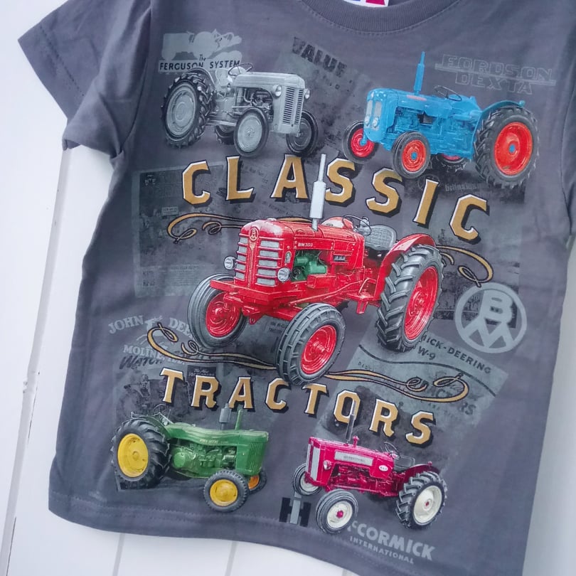 T-shirt Traktorer Classic Grå 
