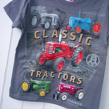 T-shirt Traktorer Classic Grå 