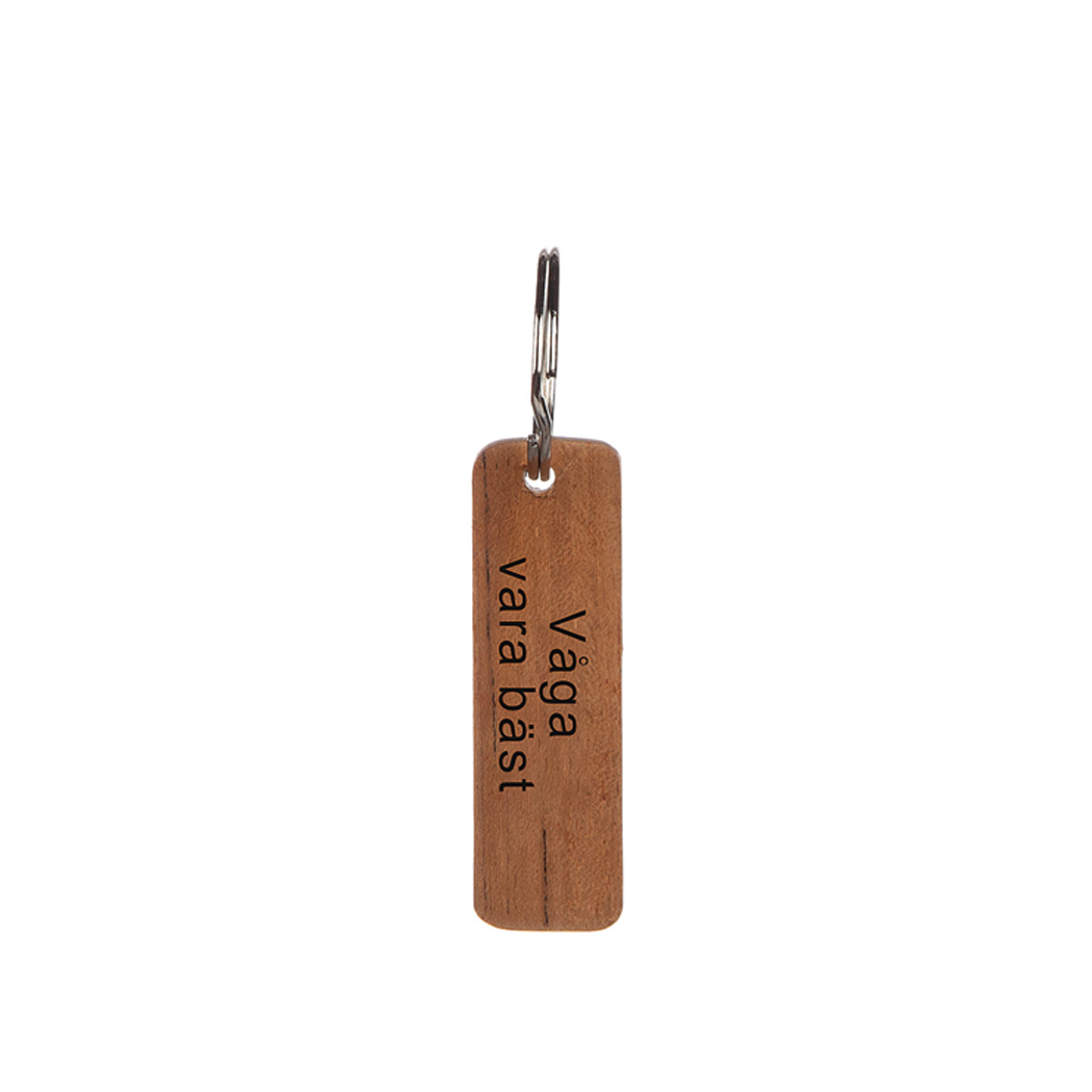 Nyckelring i teak - 7