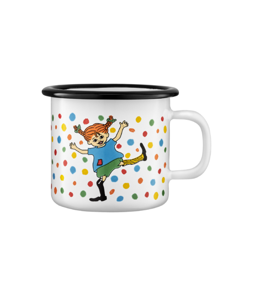 Emaljmugg Pippi Hoppsansa 2,5 dl