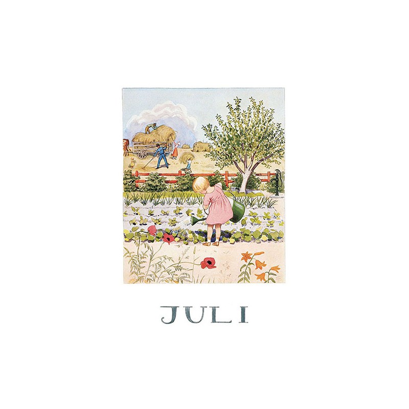 Månadsbilder Vykort Elsa Beskow - 10
