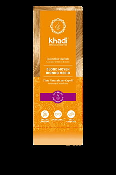 khadi Natural Hair Color Medium Blonde