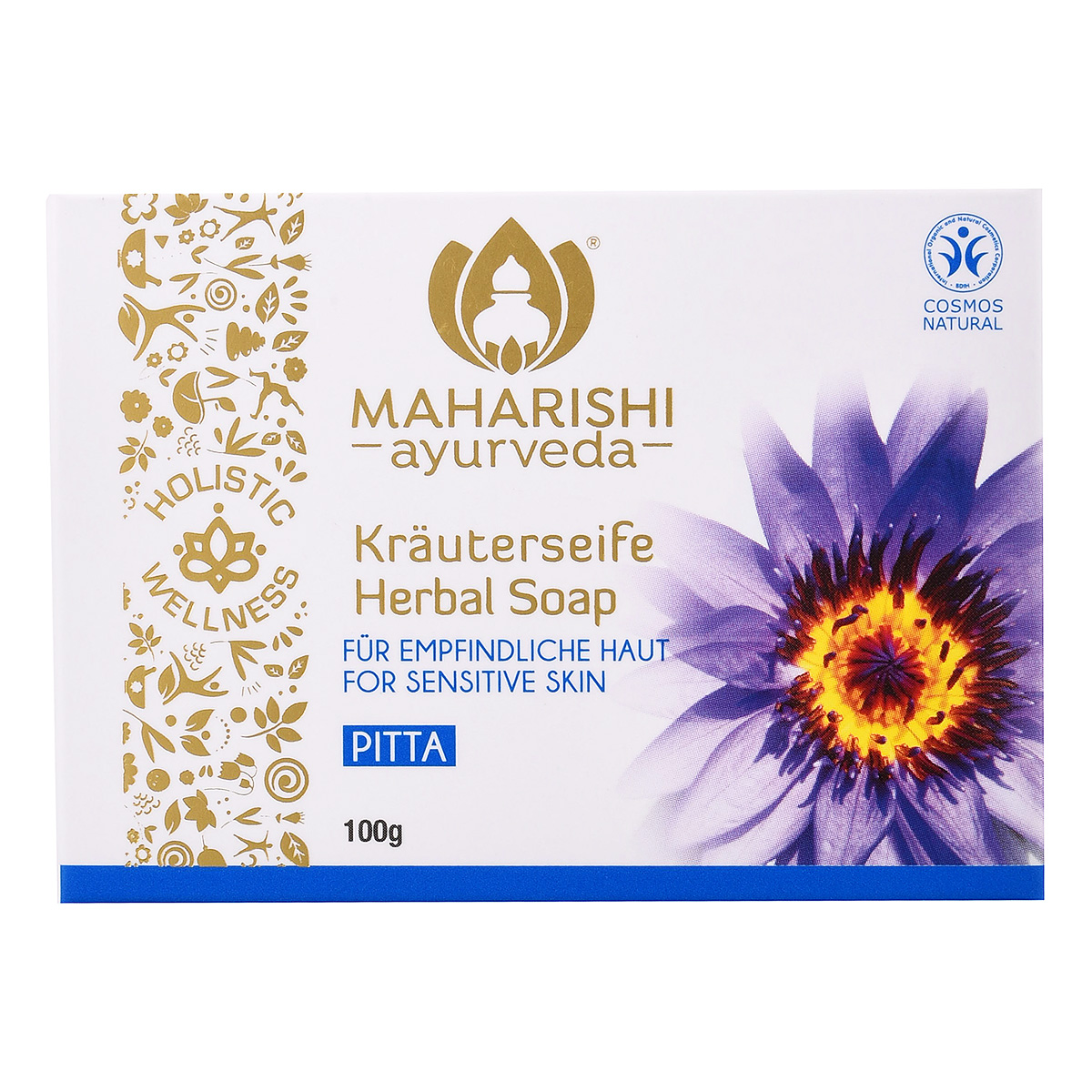 Maharishi Ayurveda EKO Pitta Tvål 100g Naturlig Kroppsvård Hudvård Veda Lila