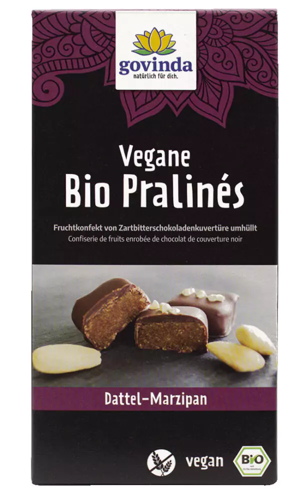 Praliner Daddlar- Marsipan