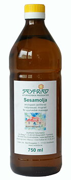 Sesame seed oil ripened org.