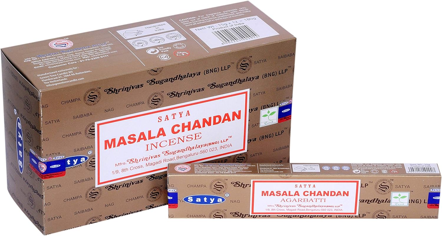 Satya Masala Chandan Rökelse 15 grams