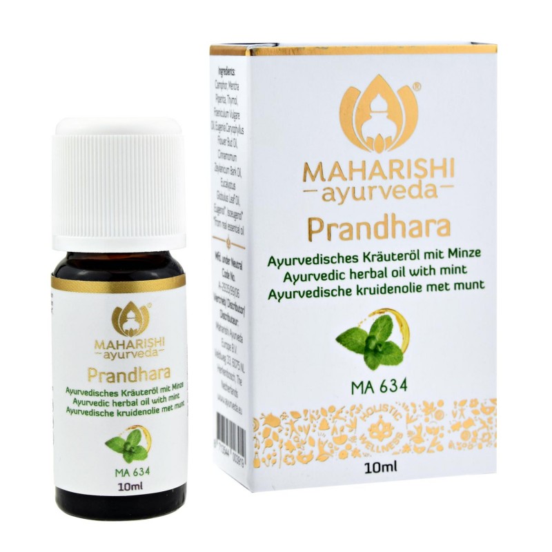 MA 634 inhaleringsolja Prandhara & Mint oil 10ml Maharishi Ayurveda