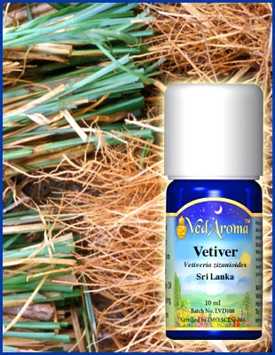 Vetiver essential oil org. 10 ml