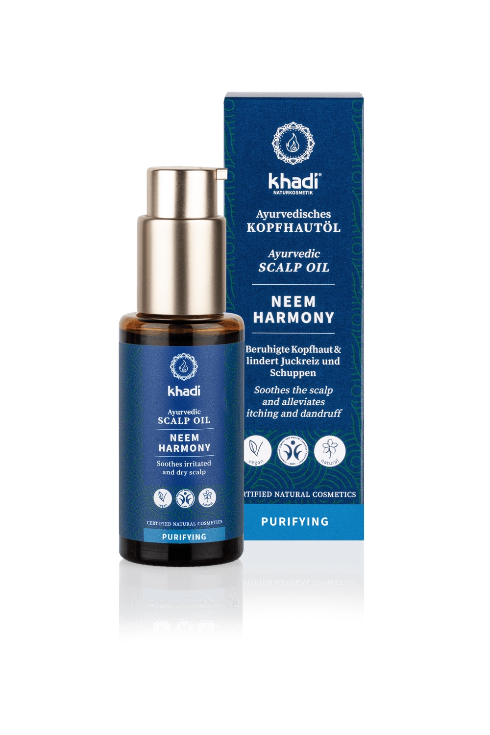 Khadi Neem hair oil 50ml Veda Lila