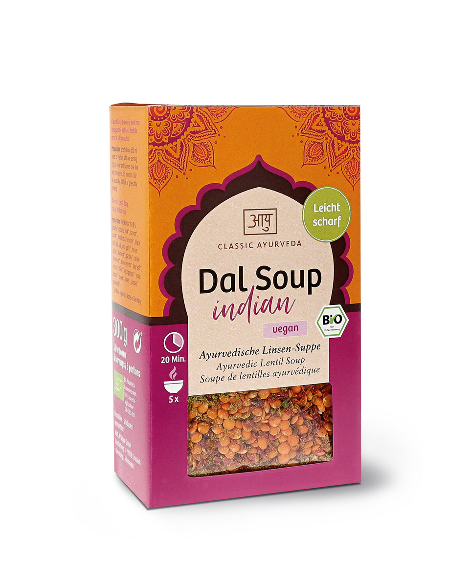 Dal Soppa Indiskt, eko 240 gr. Classic Ayurveda