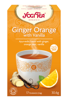 Yogi te- Ginger orange med vanilj