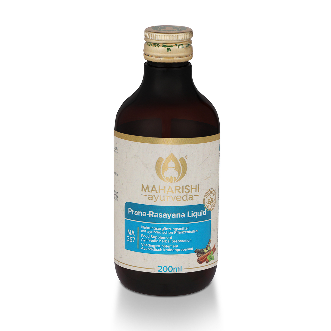 Throat soothe syrup-Prana rasayana liquid-MA 357 200ml Maharshi Ayurveda