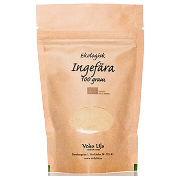 Ginger (ground) organic, 100 gr