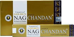 Golden Nag - Chandan Incense