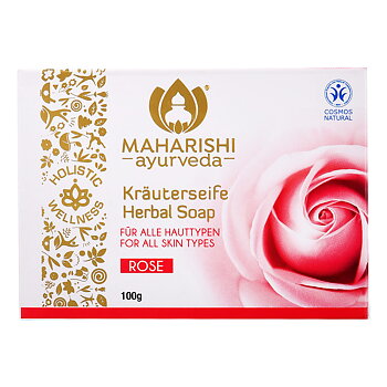 Rose Herbal Soap  (Maharishi Ayurveda)
