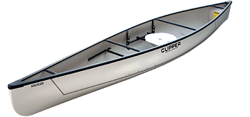 Clipper Canoes 15'6" Solitude Solo Ultralight