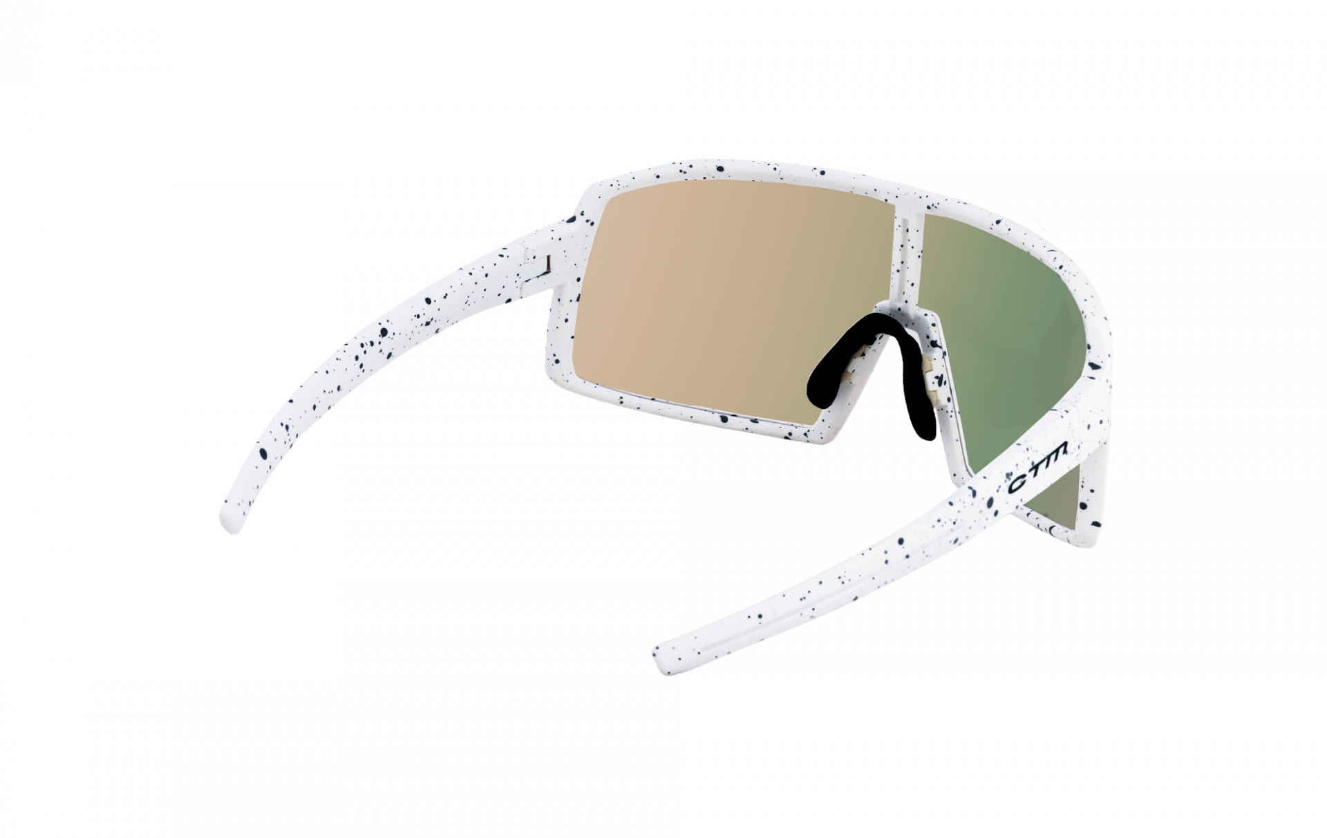 Sunglasses CTM Zenos, matte sprinkle white - 3