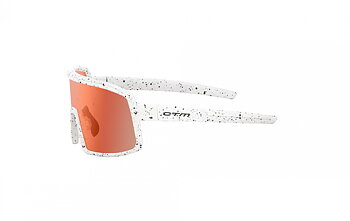 Sunglasses CTM Zenos, matte sprinkle white
