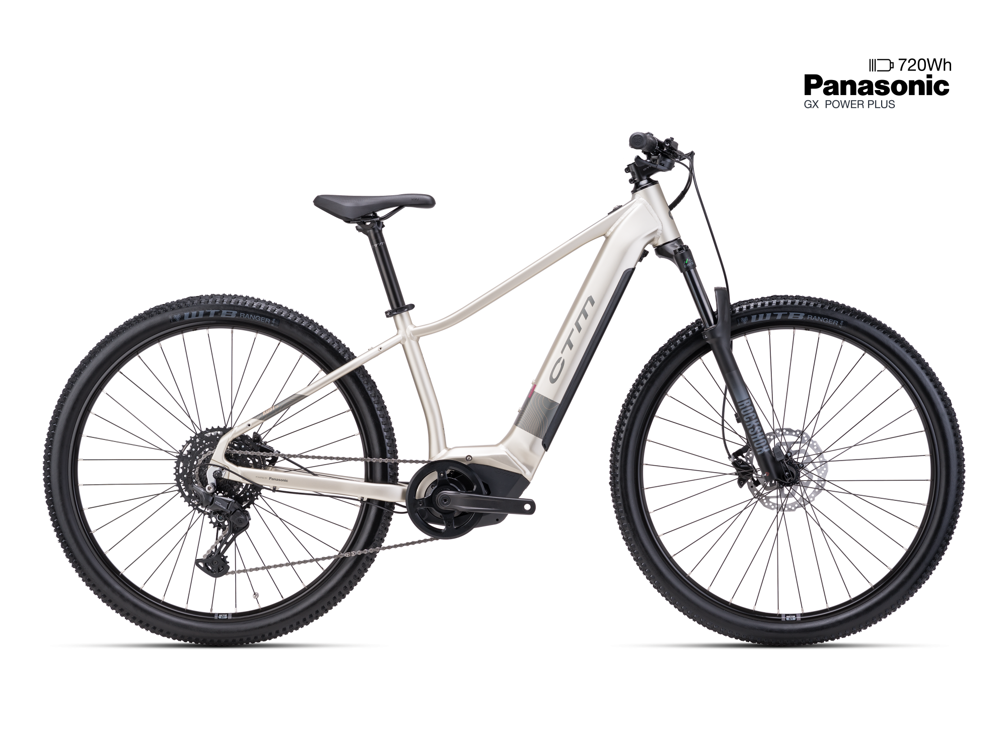 CTM  Dam elcykel RUBY GX PRO 720Wh batteri 29" & 27,5" - 2