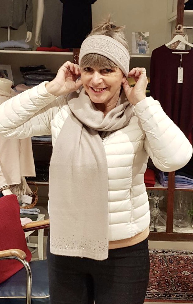 Fuji Yama- Sjal med strass - 3