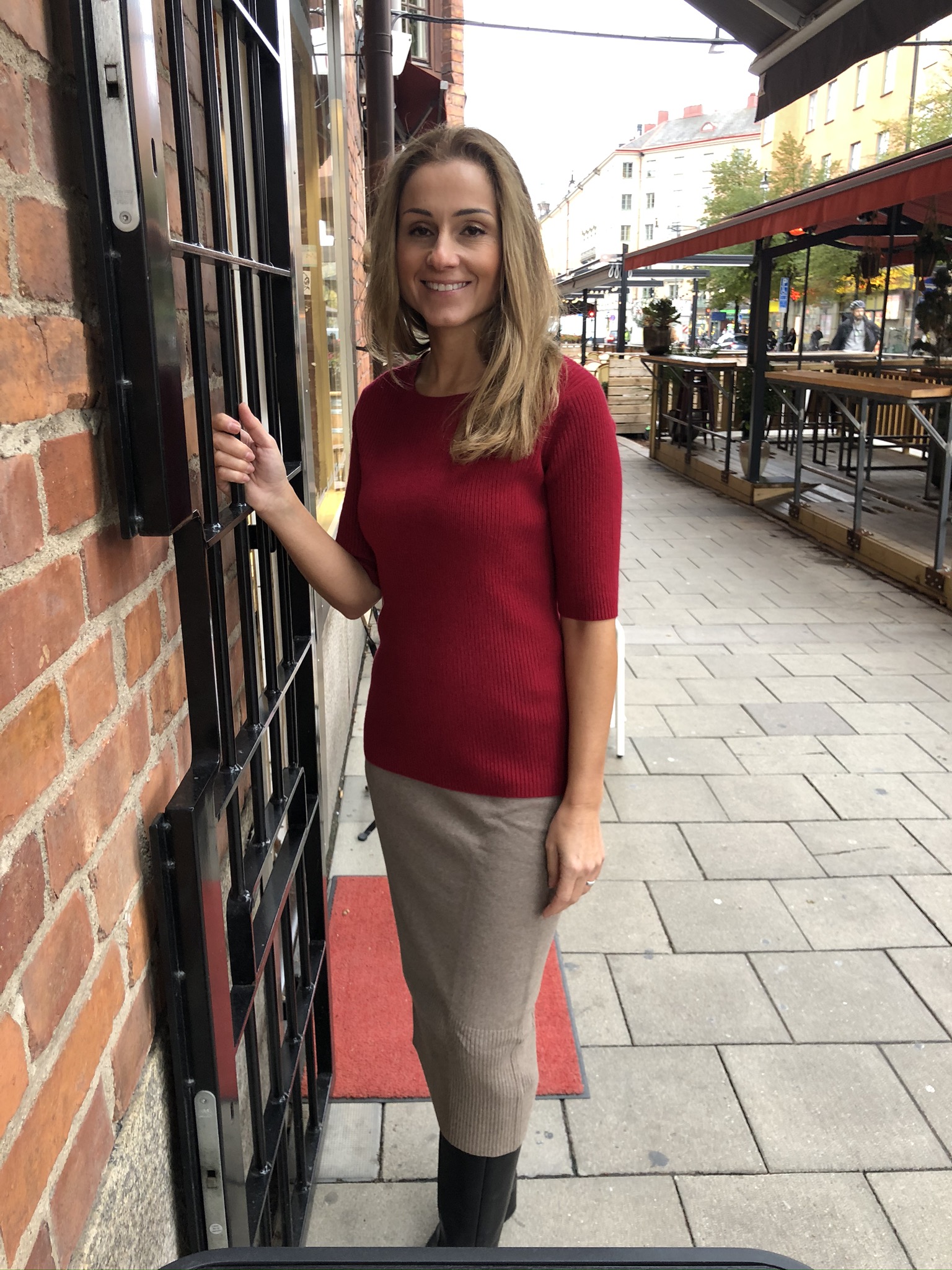 Cashmere kjol lång  - 4