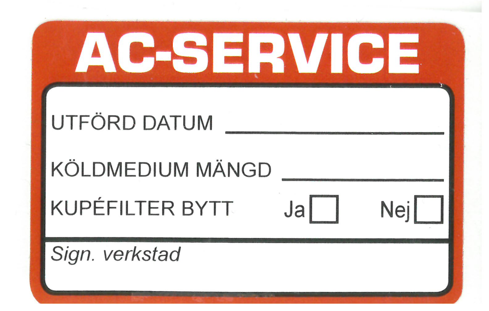 AC-Servicesticker