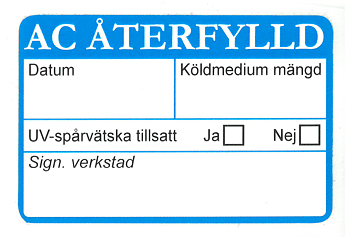 AC-Påfyllningssticker