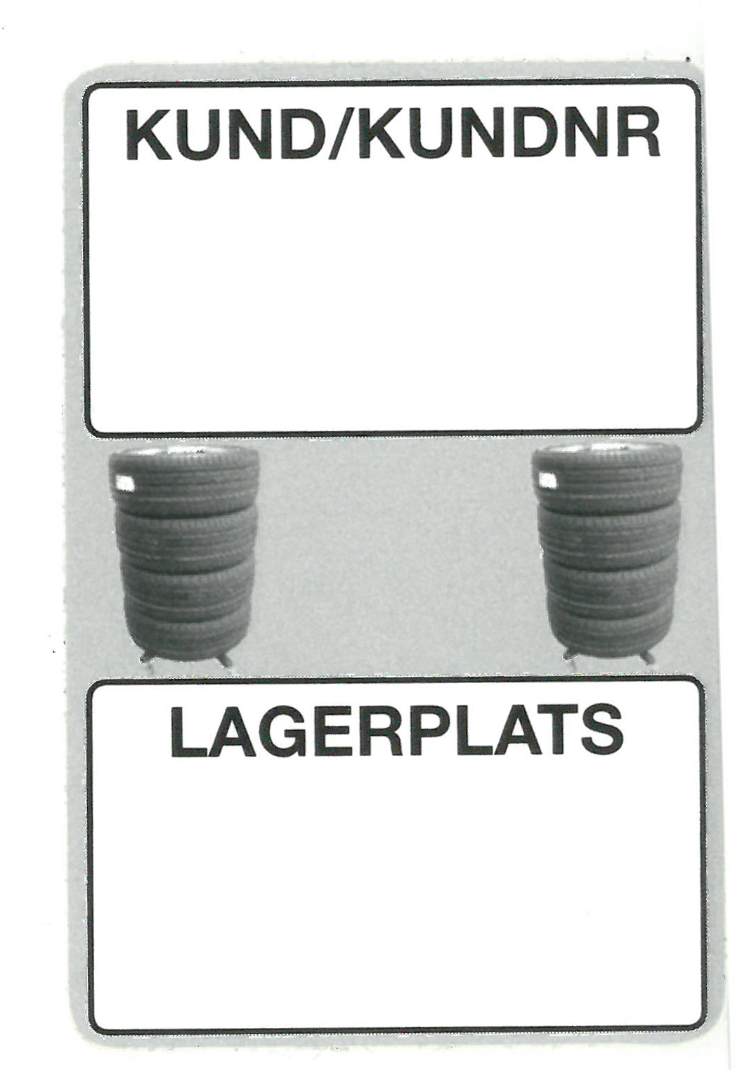 Däckhotellsticker
