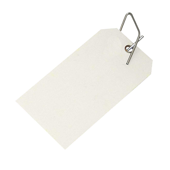 Neutral nyckellapp med clips