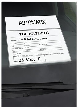 Försäljningsskylt  Rubrik A4  