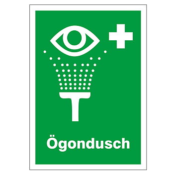 Skylt Ögondusch