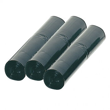 Sopsäckar svart 125 l, 150-pack