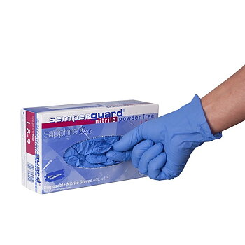 Engångshandske Semperguard Comfort Nitril