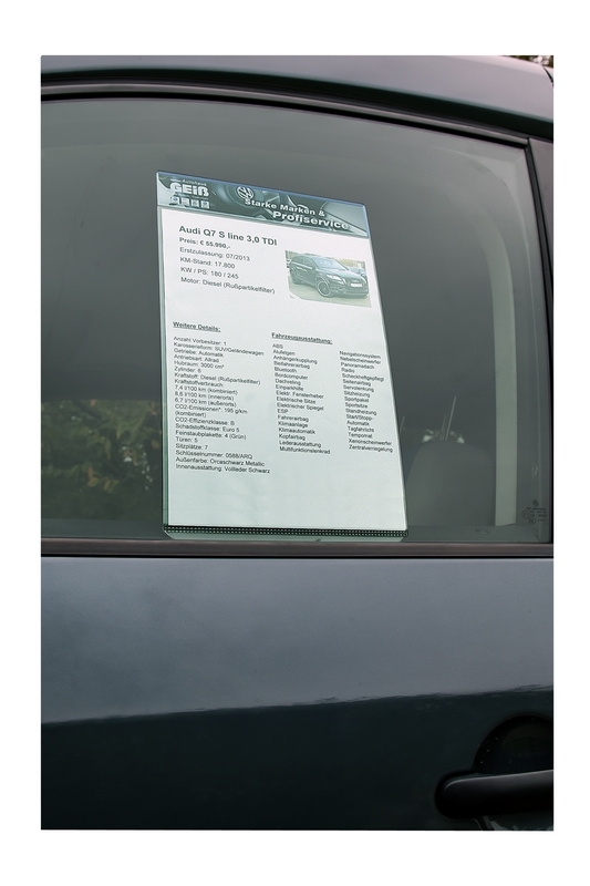 Försäljningsskylt  A4 med eget fullfärgstryck - 3